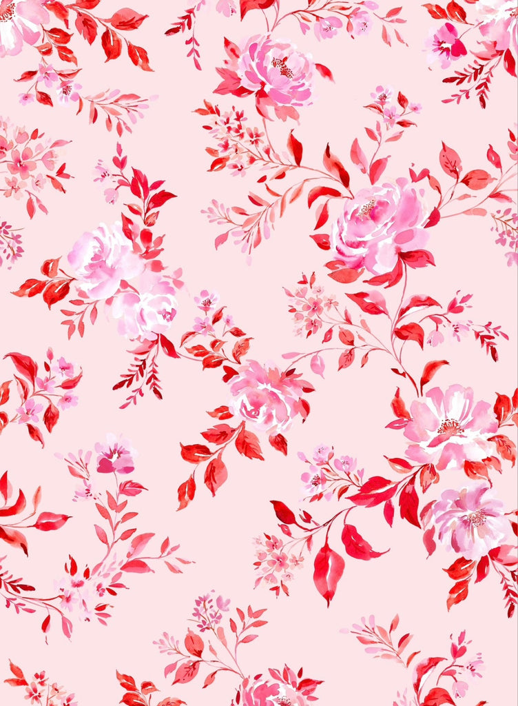 The classic linen shirt in floral print close up